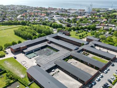Dronebillede Østre Skole